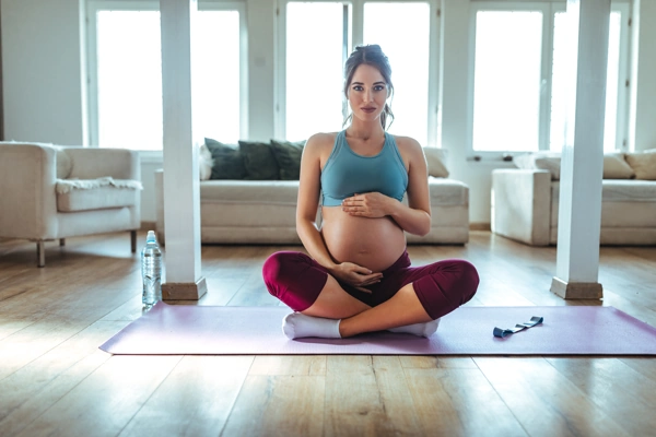 Yoga poses during pregnancy